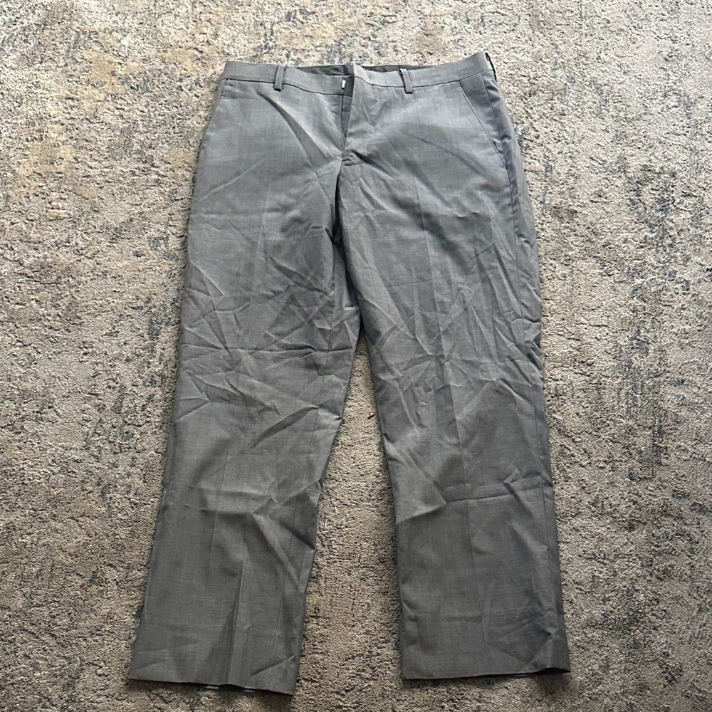 Calvin Klein Men's Classic Gray Dress Pants